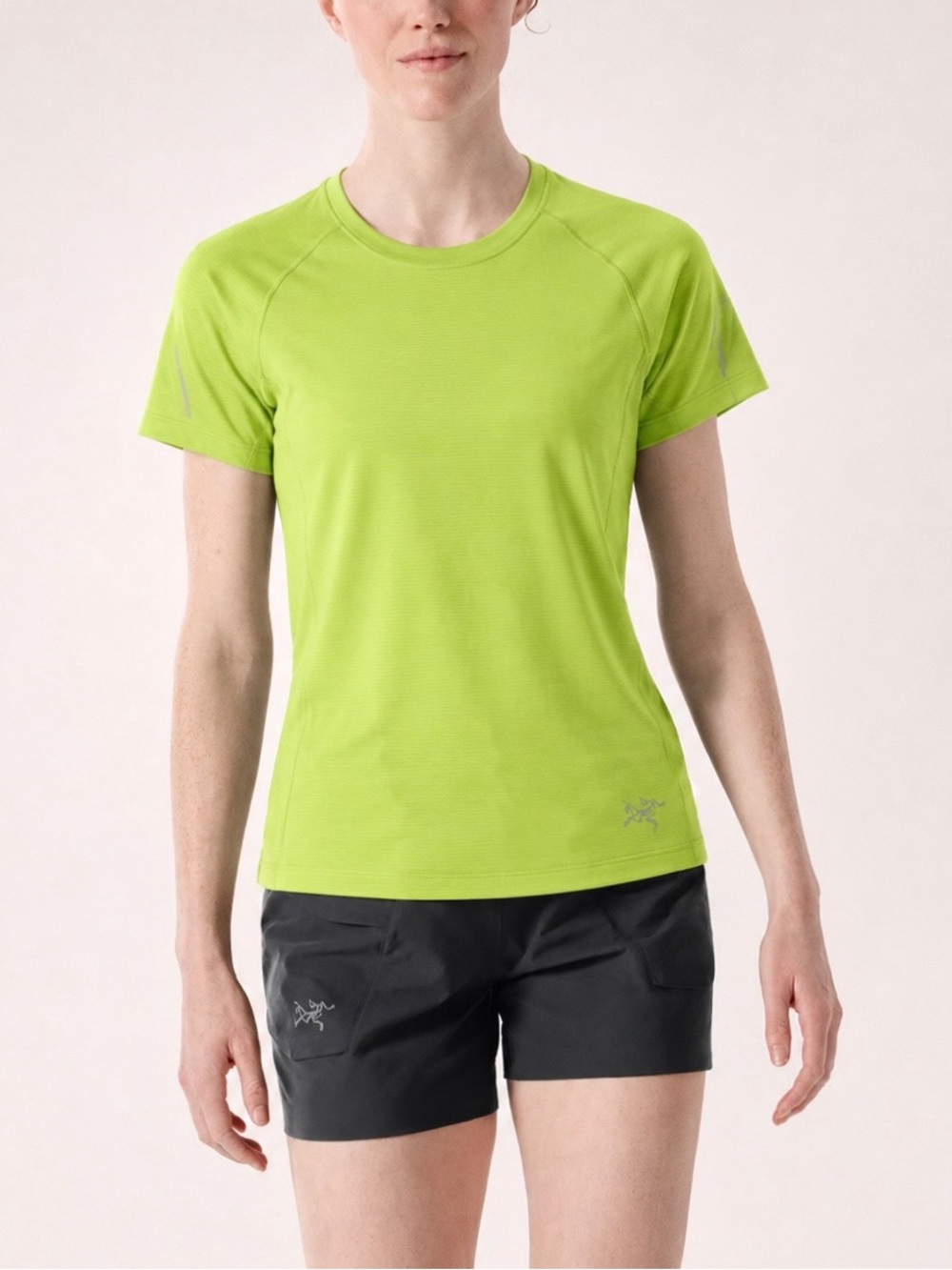 Arc’teryx Women Green Technical Performance Crewneck Shirt MEDIUM Gorpcore